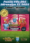 Panini Premium FIFA 365 Adrenalyn XL 2025 Oyuncu Kartı - Premium Futbolcu Kartları - 2 Paket - 1