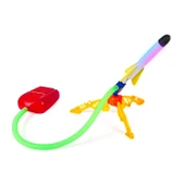 Air Rocket Tekli Seti - Roket Oyuncak - 2 Roket Ve Havalı Roketatar - Tekli Açık Hava Oyuncağı - Airrocket - 7