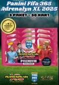 Panini Premium FIFA 365 Adrenalyn XL 2025 Oyuncu Kartı - Premium Futbolcu Kartları - 3 Paket thumbnail 1
