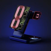 Nautica CH400 3in1 MagSafe Kablosuz Hızlı Şarj Aleti - TESHİR - 3