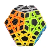 Orijinal MoYu Fiber Karbon Megaminx Küp - Moyu Speed Cube - Moyu Fiber Karbon Megaminx Zeka Küpü - Zeka Küpü - Rubik Küp - 5
