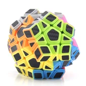 Orijinal MoYu Fiber Karbon Megaminx Küp - Moyu Speed Cube - Moyu Fiber Karbon Megaminx Zeka Küpü - Zeka Küpü - Rubik Küp - 4