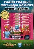 Panini Premium FIFA 365 Adrenalyn XL 2025 Oyuncu Kartı - Premium Futbolcu Kartları - 5 Paket thumbnail 1