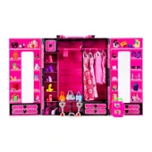 Beauty Aksesuarlı Gardırop - Barbie Dolap - Barbie Giysi Dolabı - Barbie Gardırop - Gardrop - 2