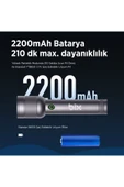 Bx2186fl 3w Led 910 Lümen, Şarjlı, Çok Modlu Uzun Menzilli Kompakt El Feneri thumbnail 5