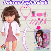 Senoş Doktor Bebek - Türkçe Konuşan Senoş Et Bebek - Konuşan Bebek - Senoş Bebek - Hemşire Et Bebek - Kumral thumbnail 1