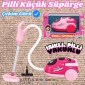 Küçük Pilli Neşeli Süpürgem - Pilli Oyuncak Süpüge - Elektirikli Süpürge Oyuncak - Işıklı Sesli Süpürge - Pilli Işıklı S - 1