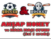 Ahşap Hokey ve Ahşap Langırt Seti - Ahşap Oyuncak - Futbol Oyuncakları - Top Oyuncak Langırt Setleri - Langırt Oyuncakla thumbnail 4