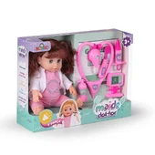 Maide Doktor Bebek - Türkçe Konuşan Maide Et Bebek - Konuşan Bebek - Maide Bebek - Hemşire Et Bebek - Kumral thumbnail 4