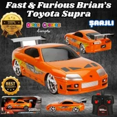 Fast & Furious Brian’s Toyota Supra 1:16 USB Şarjlı Uzaktan Kumandalı Araba - Kumandalı Araç - R/C Araba thumbnail 1