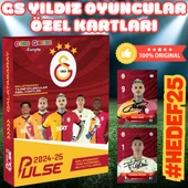 Mythos Cards Galatasaray Yıldız Oyuncular Özel Karları - GS Oyuncu Kartları - Futbolcu Kartları - Galatasaray #Hedef25 thumbnail 1