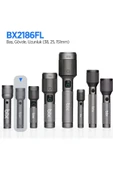 Bx2186fl 3w Led 910 Lümen, Şarjlı, Çok Modlu Uzun Menzilli Kompakt El Feneri thumbnail 3