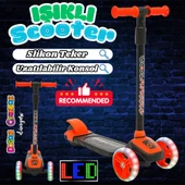 Cool Wheels Turuncu Twist Işıklı 3 Tekerlekli Scooter - Işıklı Scooter - CoolWheels Scooter - Çocuk Scooter - İttir Git - 1
