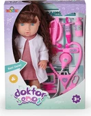 Senoş Doktor Bebek - Türkçe Konuşan Senoş Et Bebek - Konuşan Bebek - Senoş Bebek - Hemşire Et Bebek - Kumral thumbnail 3