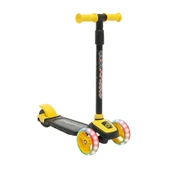 Cool Wheels Sarı Twist Işıklı 3 Tekerlekli Scooter - Işıklı Scooter - CoolWheels Scooter - Çocuk Scooter - İttir Git - 3