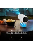 K2 4k Çözünürlüklü Powerbankli Taşınabilir 5g Otomatik Odaklama Sistemli Projeksiyon Cihazı thumbnail 4