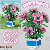 Mikro Blok Şakayık Çiçeği 1113 Parça - Lego Setleri - MEGA Lego - Çiçek Lego - MEGA Çiçek Lego - Mikro Bloklar - 1