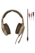 GXT 310D Radius Desert Camo Kulaküstü Gamer Kulaklık thumbnail 5