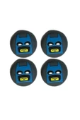 Batman Maske PS5/PS4/PS3/Xbox One/One X/One S/Series X/Series S  3D Analog silikon Koruyucu -2 Adet - 3