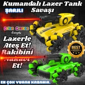 R/C Tank Lazer Savaşı - 2'li Lazer Savaşı - Tank Savaşı - Kumandalı Tank Savaşı - Lazer Oyunu - Kumandalı Tank - 2