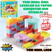 Creative Blok 75 Parça - Slide Blocks 75 Parça - Lego Oyuncakları - Yaratıcı Top Oyunu - Creative Lego thumbnail 1