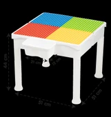 Mega Classic Creative Blok Masa Seti - Klasik Lego Masası - Slide Blocks - Creative Lego Oyuncakları - Lego Klasik Masa - 3