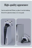 Led Göstergeli Playstation 5 Dualsense Oyun Kolu Şarj Standı - 8