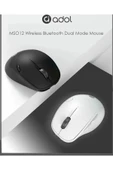 Asus Ms012 2,4gh Wireless Bluetooth Kablosuz Mouse Beyaz Apple Macbook Uyumlu thumbnail 4