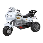 Amortisörlü Akülü Turbo GoWay Motosiklet Beyaz - Aliş GoWay Motorsiklet 12 Volt Akülü Motor - Aliş Go Way Motor - 2