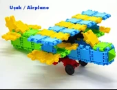 Flexy Tangles Blok Oyunu 150 Parça - Oyuncak Lego Seti - Birbirine Geçmeli STEM Lego Seti - Eğitici Oyuncak thumbnail 11