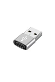 Erkek Usb To Dişi Type-c Çevirici Data Otg Adaptör Dönüştürücü thumbnail 5
