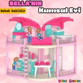 Bella'nın Kumsal Evi - Bella Oyuncak Ev - Barbie Ev Seti - Barbie Ev Seti - Bellanın Kumsal Evi - Bella 2 Katlı Evi - 1