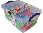 Mega Joesy Eğitici Blok Oyunu 100 Parça - Oyuncak Lego Seti - Birbirine Geçmeli STEM Lego Seti - Eğitici Oyuncak thumbnail 2