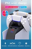 Led Göstergeli Playstation 5 Dualsense Oyun Kolu Şarj Standı - 9