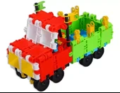 Flexy Tangles Blok Oyunu 150 Parça - Oyuncak Lego Seti - Birbirine Geçmeli STEM Lego Seti - Eğitici Oyuncak thumbnail 6