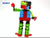 Flexy Tangles Blok Oyunu 150 Parça - Oyuncak Lego Seti - Birbirine Geçmeli STEM Lego Seti - Eğitici Oyuncak thumbnail 2
