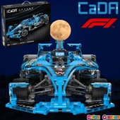 CADA FORMULA E Yarış Arabası Lego - Lego Setleri - CADA Mini Lego - F1 Formula Araba Yarış Arabası - 1