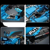 CADA FORMULA E Yarış Arabası Lego - Lego Setleri - CADA Mini Lego - F1 Formula Araba Yarış Arabası - 6