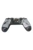 PS4-PC-Android BOX-Android-IOS Telefon Tablet Uyumlu God Of War Temalı Titreşim Bluetooth Oyun Kolu thumbnail 3