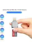 iPhone iPad Micro SD Kart Okuyucu, [Apple MFi Sertifikalı] Lightning - Micro SD/TF Kart Okuyucu thumbnail 2