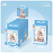 Mikro Blok Dondurma Dükkanı 400 Parça - Lego Setleri - Loz Mini Lego - Şehir Lego - Loz Lego - Mikro Bloklar - 2
