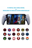 Sony PlayStation Portal 3D Analog Koruyucu Silikon-2 Adet - 12