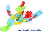 Mega Joesy Eğitici Blok Oyunu 200 Parça - Oyuncak Lego Seti - Birbirine Geçmeli STEM Lego Seti - Eğitici Oyuncak - 4
