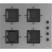 Ferre FlowArt QBL63CPR - SS208 - D079 7 Prog. Dijital Turbo Ankastre Set - Gri - 3