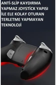 Kablosuz Wireless Ps4 Android Apple Switch Pc Uyumlu Six-axis Oyun Kolu Joystick thumbnail 5
