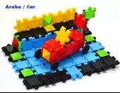 Flexy Tangles Blok Oyunu 88 Parça - Oyuncak Lego Seti - Birbirine Geçmeli STEM Lego Seti - Eğitici Oyuncak thumbnail 2