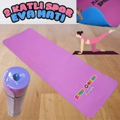 Eva Matı Egzersiz Matı 180 x 60 cm. 2 Katlı Egzersiz Halısı - Spor Minderi - Spor Oyuncakları - 1