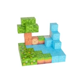 Minecraft Orman Temalı 47 Parça Manyetik Lego Minecraft Manyetik Lego Minecraft Lego Megacraft Lego Seti Megnetic Blocks thumbnail 4