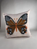 Makine Nakışlı Punch Desenli Kırlent Kılıfı PUN03– 43x43 cm thumbnail 1