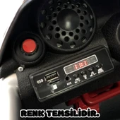 Kumandalı BMW Akülü Araba Pembe - Kumandalı 12 Volt Tek Kişilik Akülü Araba Akülü JEEP - TX5 Sport Akülü Araba thumbnail 5